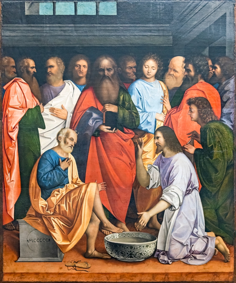 Accademia - Lavanda dei piedi di Giovanni Agostino da Lodi